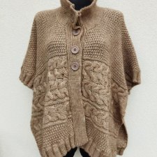 MADE IN ITALY - SWETER  A' LA PONCHO