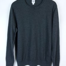Gap cienki wełniany sweter merino wool / M
