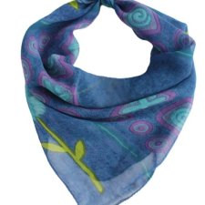 Nieduża Chusta vintage apaszka bandana