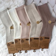 5 x Skarpetki damskie bawełniane 35-38