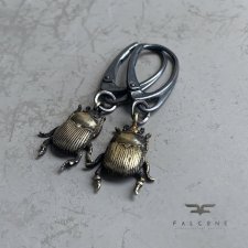 Kolczyki Golden Scarab