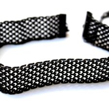 METALOWY naszyjnik choker obroża A926