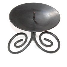 STYLOWY metalowy świecznik A927