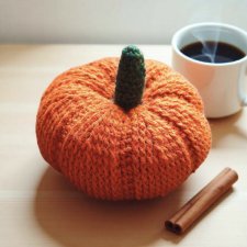 Dynia szydełkowa dekoracja handmade