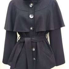 JOHN ROCHA - KURTKA Z PELERYNĄ