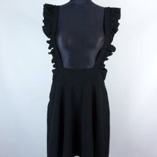 SHEIN kloszowana spódnica na szelkach / XL