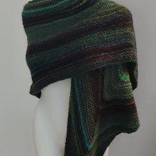 Chusta wełniana handmade
