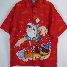 True Face męska hawajska koszulka mikołajkowa świąteczna / 2XL