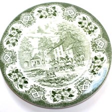 IRONSTONE TABLEWARE retro  talerz ENGLAND