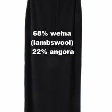 exclusive angora & lambswool skirt