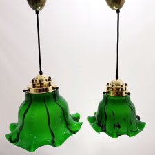 Para lamp wiszących Peill & Putzler, Niemcy lata 60.