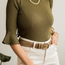 bluzka khaki XS