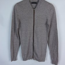 ASOS męski melanżowy cienki sweter bawełna / XS