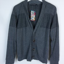 Whatlees cienki męski rozpinany sweter S/ M z metką
