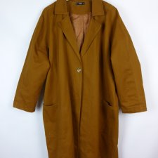 Shein wiosenny płaszcz oversize / S