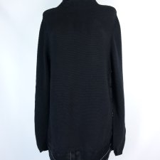 Mint Velvet czarny sweter z koszulowymi wykończeniami 16 / 44