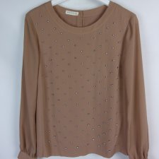 Whistles jedwabna bluzka cyrkonie jedwab silk 12 / 38