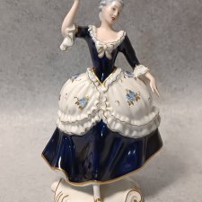 ROYAL DUX Dama Arystokratka Dama Dworu Czechoslowacja