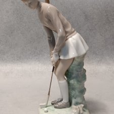LLADRO #4851 Lady Golfer Dziewczyna grająca w golf Hiszpania