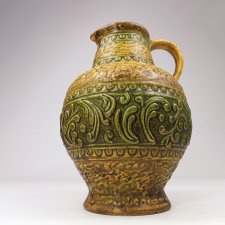 Ceramiczny wazon Jasba, lata 70.