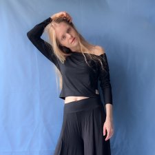 Asymetryczny longsleeve
