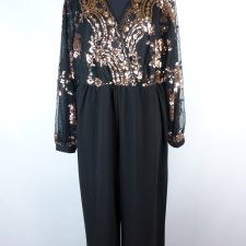 Shein elegancki kombinezon cekiny / XL