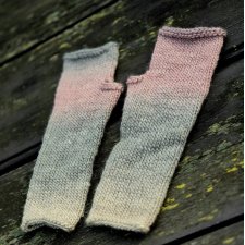 zmrożona róża / mitenki