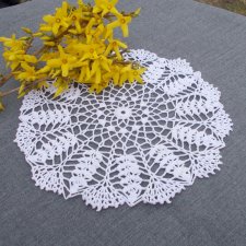 Biała mała serwetka 22cm