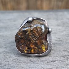 Surowy - pierścionek regulowany