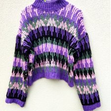 WZORZYSTY SWETER