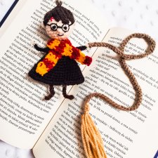 Zakładka do książek Harry Potter z miotłą