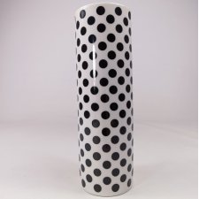 Porcelanowy wazon w kropki, Artwerk Ysenburg, lata 80.