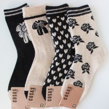 4 x Skarpetki wełniane damskie 35-38