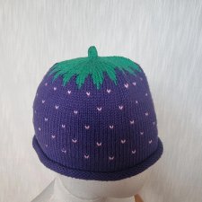 Czapka truskawka fioletowa, owoc