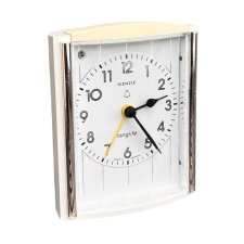 Budzik, kwarcowy zegar vintage KIENZLE Longlife, Niemcy, lata 80.