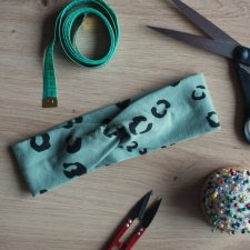 Opaska dziewczęca turban