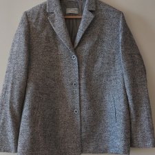 Delmodd vintage  szara marynarka wełna wiskoza L/ XL