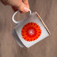 Kubek porcelanowy PRL Chodzież
