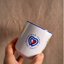 Kubek porcelanowy PRL Chodzież