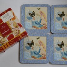 podkładki pod kubek Salvador Dali 4 sztuki korek