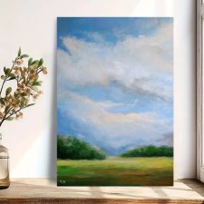 Spokój o poranku   - obraz akrylowy 60/40 cm