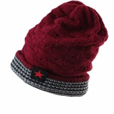 Czapka vintage dwustronna podwójna dwuwarstwowa