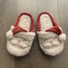 Nowe kapcie Zara Home bambosze święta mikołaje święty Mikołaj