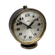 Budzik PRIM, mechaniczny zegar vintage, Czechosłowacja, lata 70.