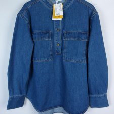 H&M jeans koszulowa bluzka dżinsowa koszula z metką / M