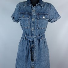 New Look Denim dżinsowa sukienka mini tunika jeans 12 / 40