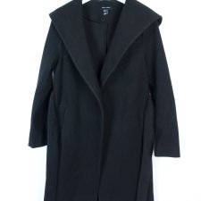 New Look cienki flauszowy płaszcz z kapturem 8 / 36