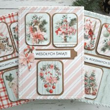 Zestaw 3 kartek świątecznych