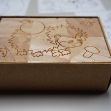 Drewniana układanka   *8