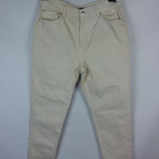 F&F mom jeans skinny ecru 16 / 44